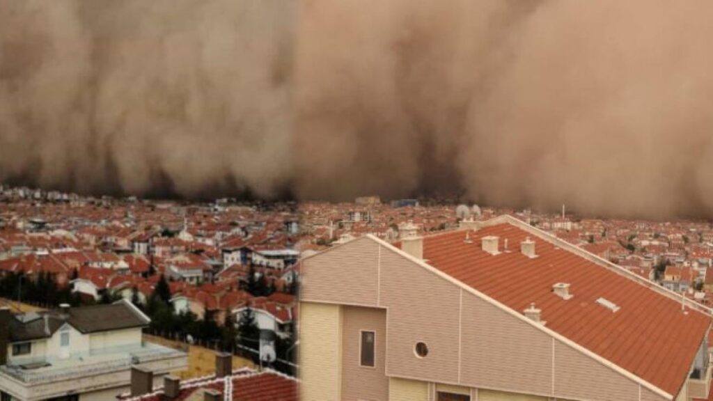 Massive sandstorm engulfs Turkish capital