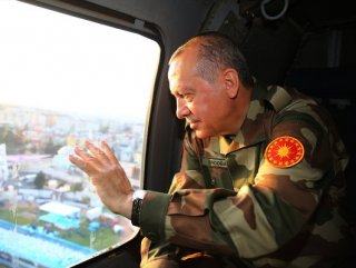 President Erdogan visited border stations in Hatay