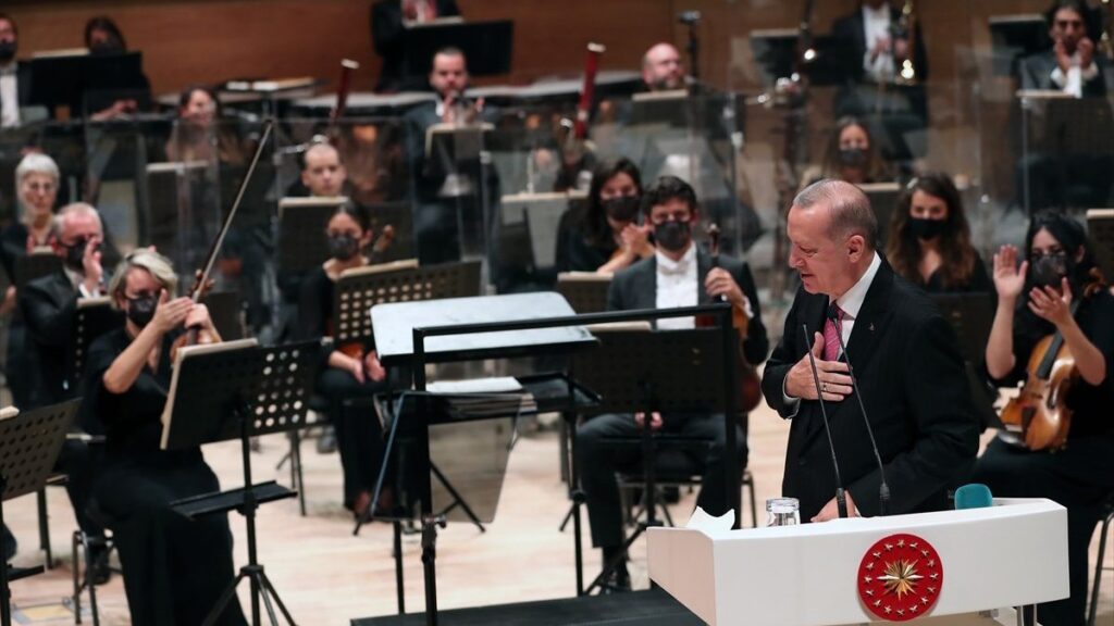 Turkey’s Presidential Symphony Orchestra opens new concert hall