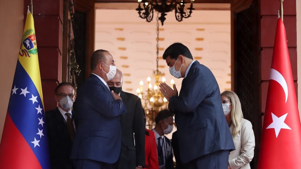 Turkish FM visits Caracas to meet his Venezuelan counterpart