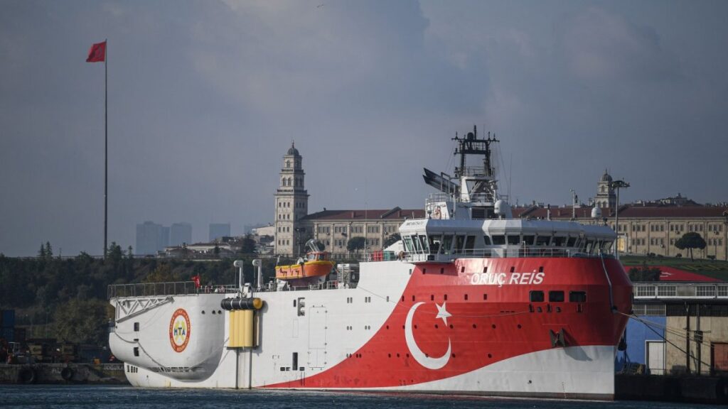 Turkish seismic vessel returns for maintenance, foreign minister says